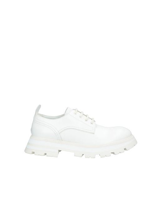 Alexander McQueen Lace-up shoes Ivory 9