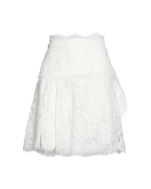Ermanno Scervino Mini skirt 4 Polyamide Cotton Viscose