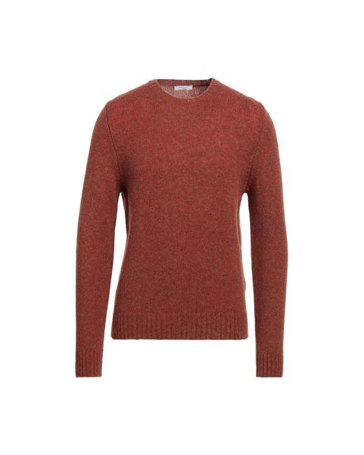 Boglioli Man Sweater Rust S Wool