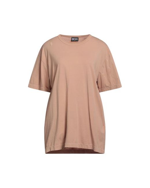 Diesel T-shirt Light brown XS Cotton