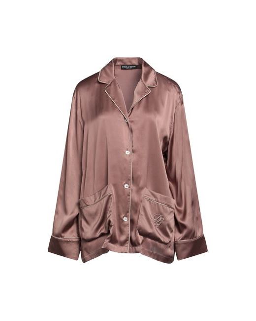 Dolce & Gabbana Shirt Light brown Silk