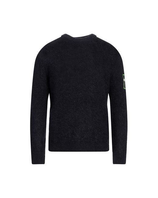 Alessandro Dell'Acqua Man Sweater Midnight Polyacrylic Polyamide Mohair wool Wool Elastane