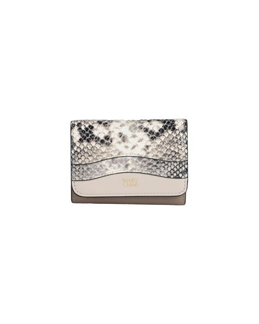 See by Chloé Wallet Ivory Bovine leather Goat skin