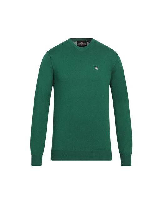 Murphy & Nye Man Sweater Emerald S Cotton Cashmere