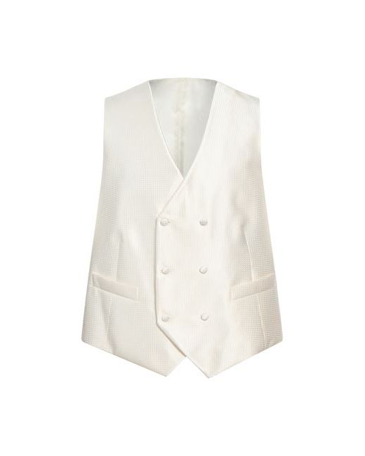 Sartoria Latorre Man Vest Cream 42 Silk