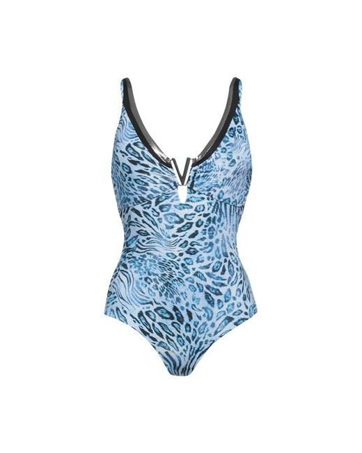 Vacanze Italiane One-piece swimsuit Azure 10 Polyamide Elastane