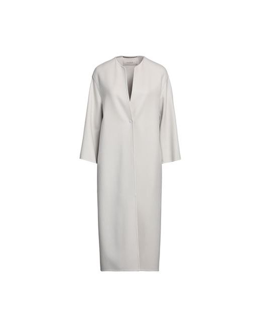 Agnona Overcoat Light 2 Cashmere Elastane Viscose Silk Metal