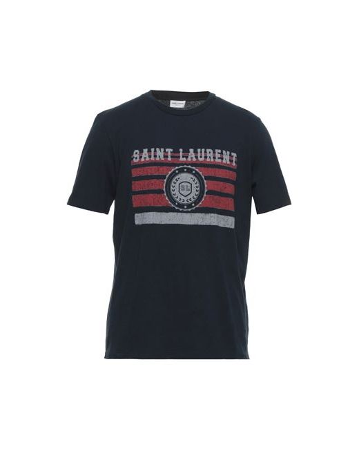 Saint Laurent Man T-shirt Midnight S Cotton