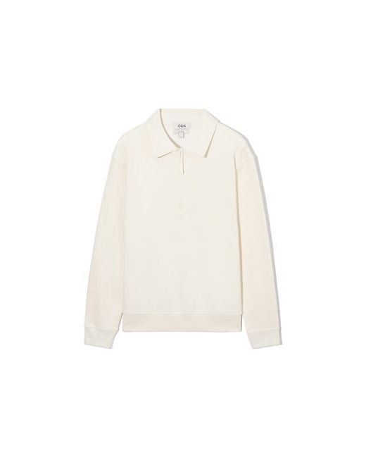 Cos Man Sweatshirt Ivory XS Organic cotton