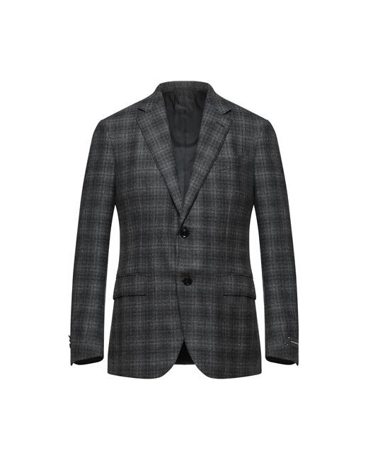 Z Zegna Man Suit jacket Steel 40 Wool