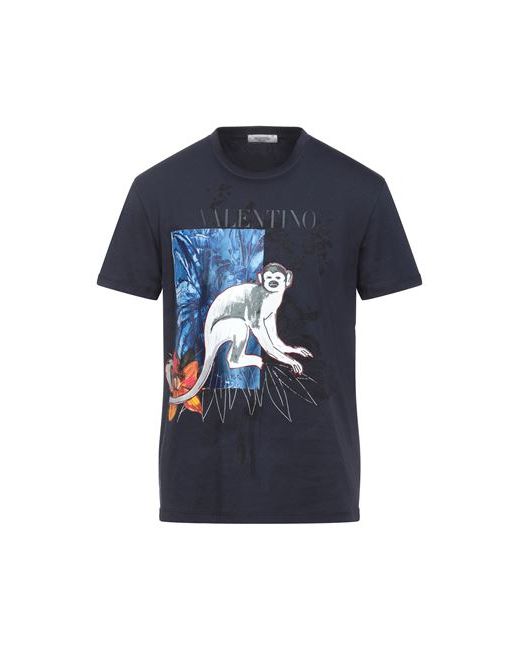 Valentino Garavani Man T-shirt Midnight XS Cotton