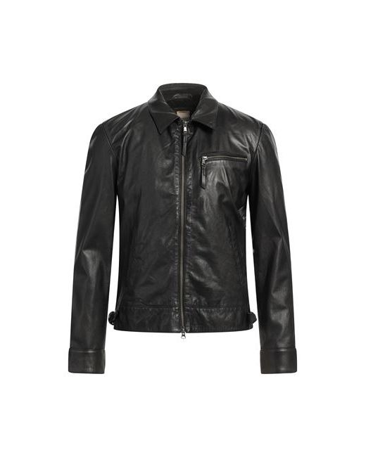 Andrea D'Amico Man Jacket Soft Leather Cotton Polyester