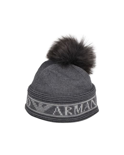 Emporio Armani Hat S Virgin Wool Viscose Polyamide Metallic fiber Acrylic