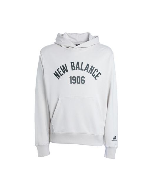 New Balance Essentials Varsity Fleece Hoodie Man Sweatshirt Cotton Polyester