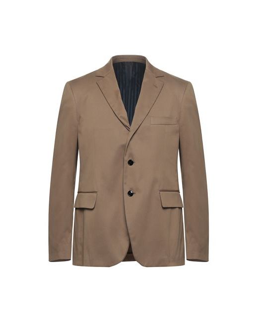 Mp Massimo Piombo Man Suit jacket Khaki Cotton Lycra