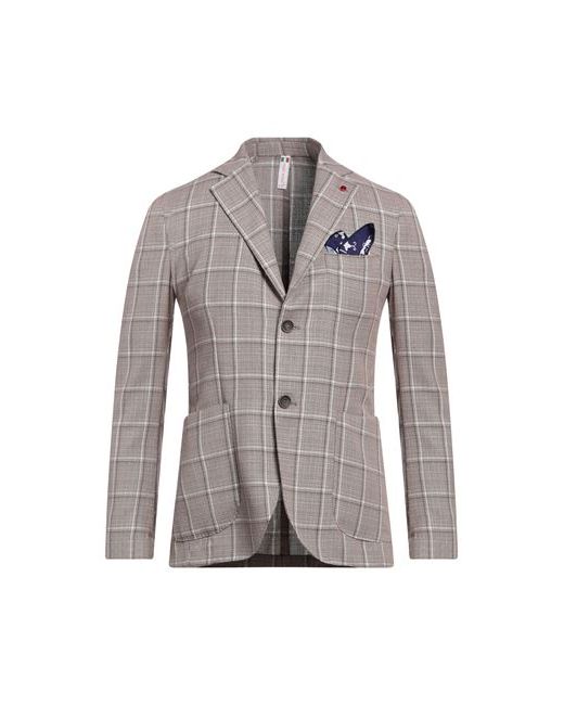 Falko Rosso® Falko Rosso Man Suit jacket Light brown Polyester Linen