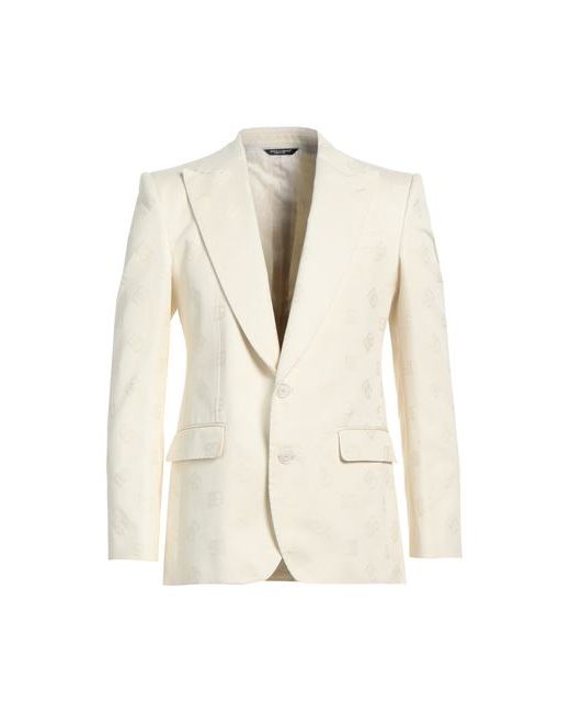 Dolce & Gabbana Man Suit jacket Ivory Cotton