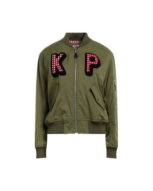 Kenzo Jacket Military Polyester Polyamide Acrylic Cotton Elastane