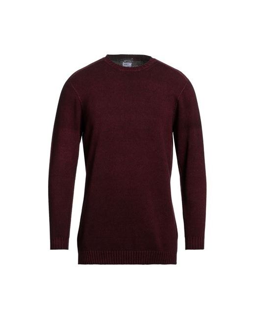 Rossopuro Man Sweater Burgundy Wool Cashmere
