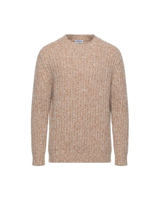 Dondup Man Sweater Camel Wool Cashmere Polyamide