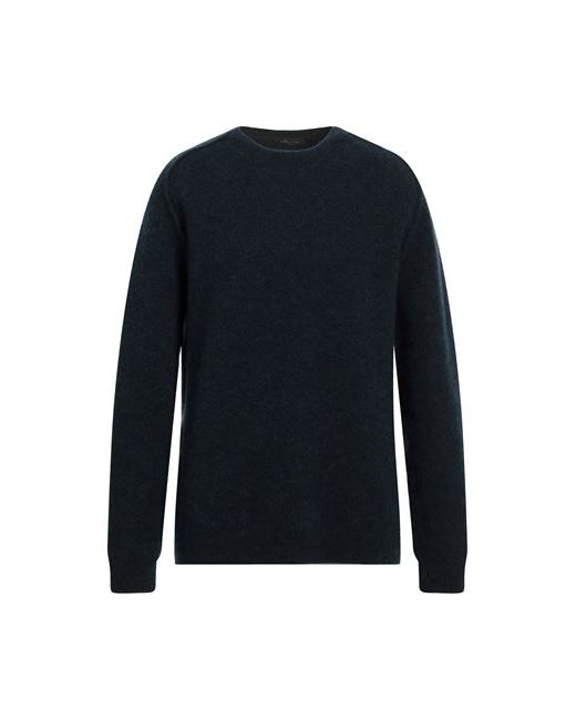 Daniele Fiesoli Man Sweater Midnight Merino Wool Polyamide Elastane
