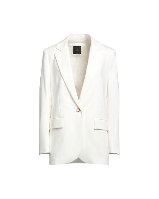 Pinko Suit jacket Ivory Viscose Polyamide Elastane