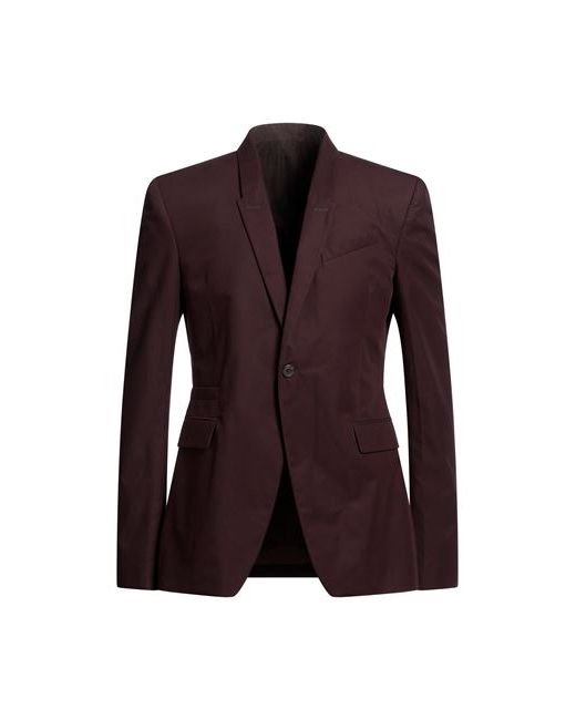 Rick Owens Man Suit jacket Burgundy Cotton