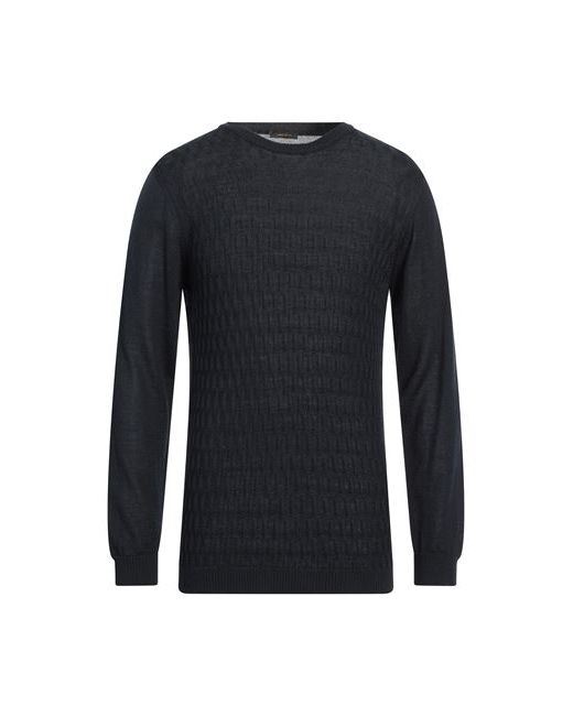Officina 36 Man Sweater Midnight Merino Wool Acrylic