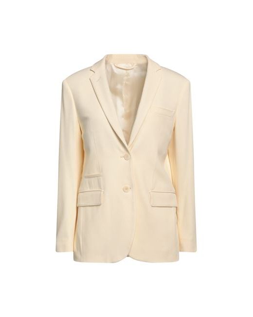 Gentryportofino Suit jacket Cream Viscose Virgin Wool Elastane
