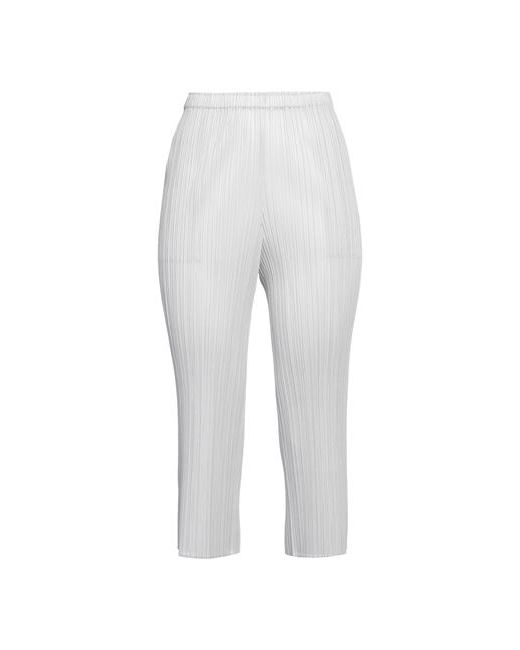 Issey Miyake Cropped Pants Light Polyester