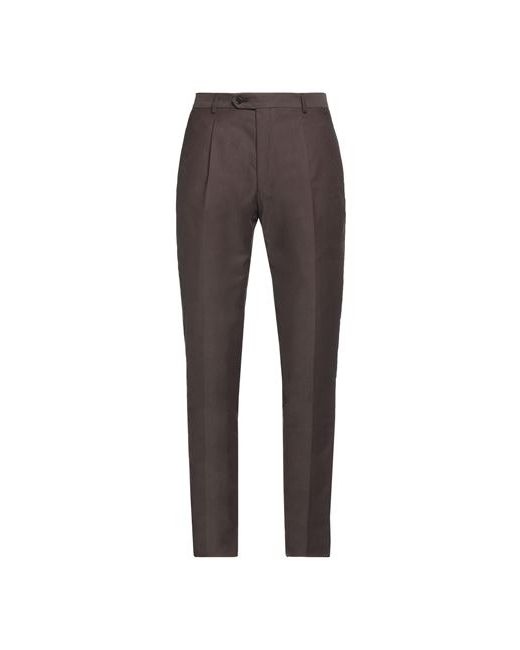 Tombolini Man Pants Cocoa Polyester Cotton