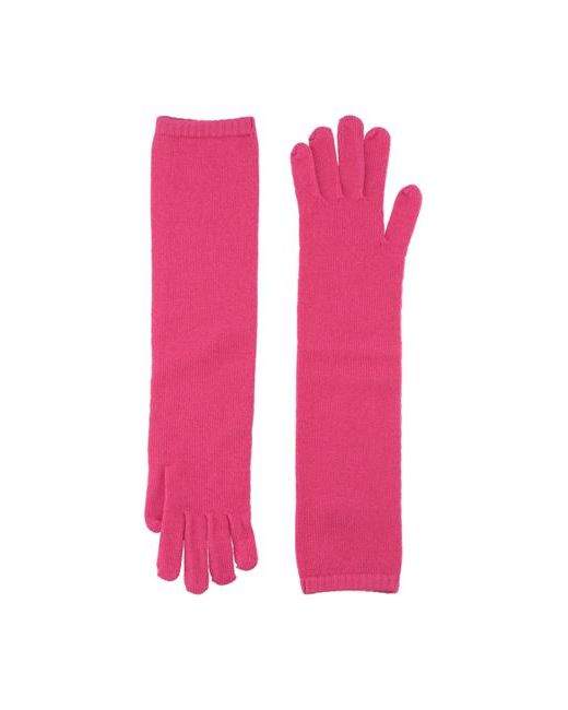 Gentryportofino Gloves Fuchsia Virgin Wool Cashmere