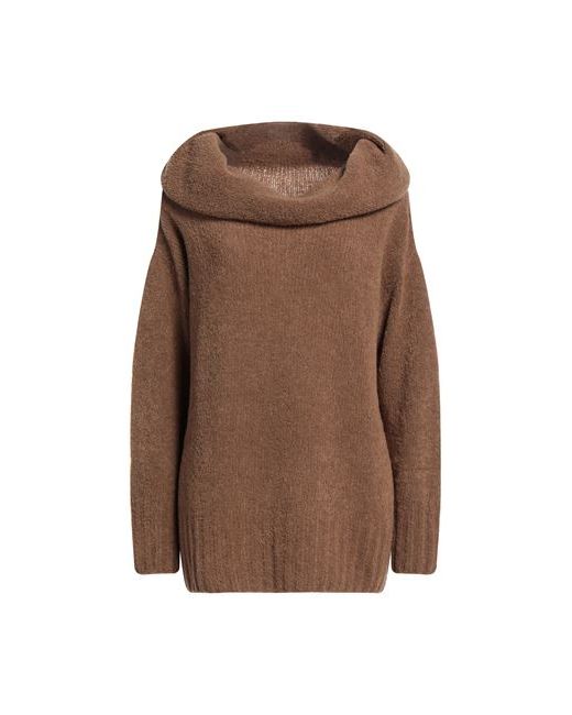 Gentryportofino Sweater Camel Virgin Wool Polyamide