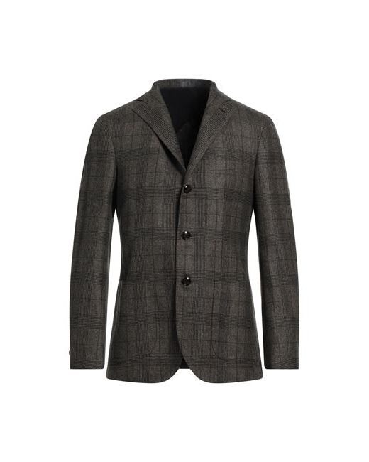 Barba Napoli Man Suit jacket Khaki Virgin Wool