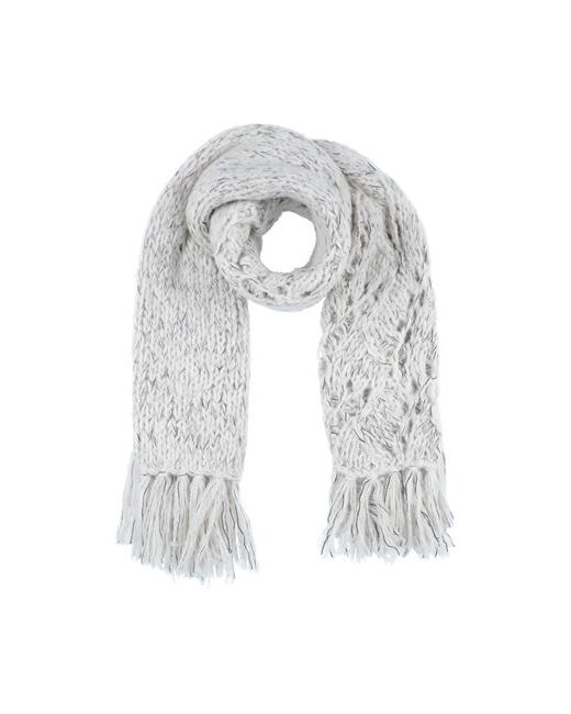 Gentryportofino Scarf Ivory Virgin Wool Alpaca wool Polyamide Polyester Cashmere
