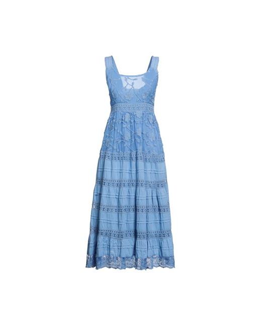 Iconique Midi dress Azure Cotton