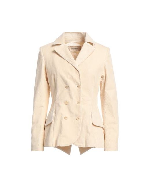 Gentryportofino Suit jacket Ivory Cotton Elastane