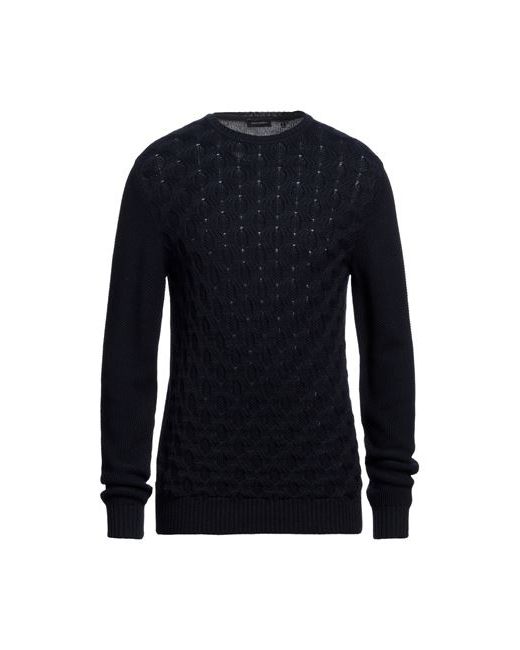 Angelo Nardelli Man Sweater Midnight Merino Wool Acrylic