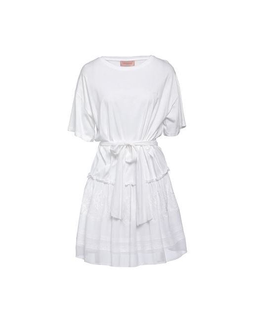 Ermanno Firenze Short dress Cotton Viscose Polyamide