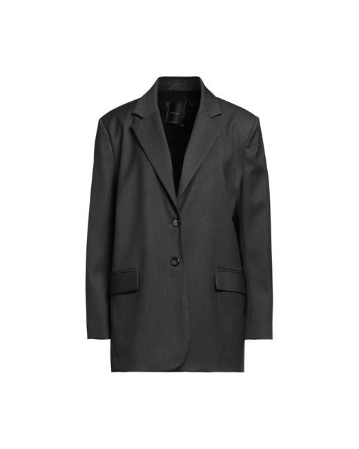 Pinko Suit jacket Steel Polyester Viscose Elastane
