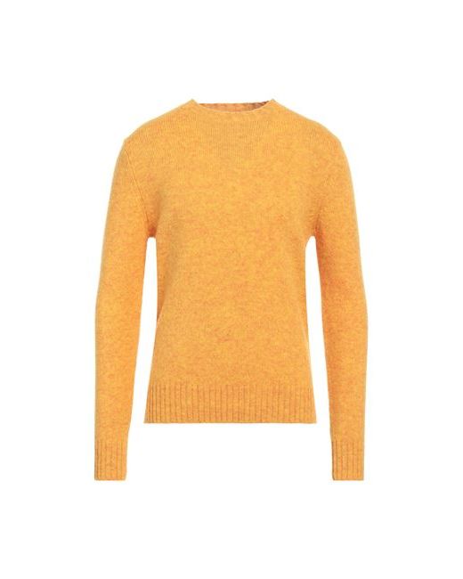 Ballantyne Man Sweater Ocher Wool