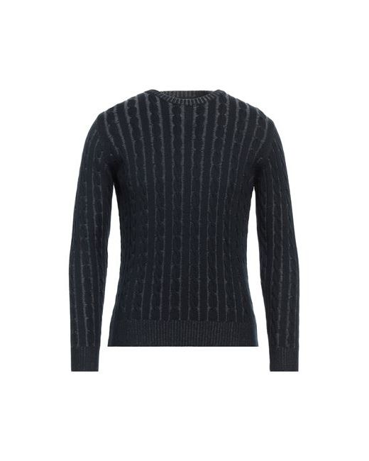 Angelo Nardelli Man Sweater Midnight Acrylic Merino Wool Viscose