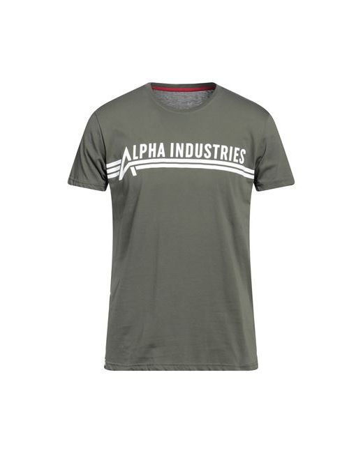 Alpha Industries Man T-shirt Military Cotton