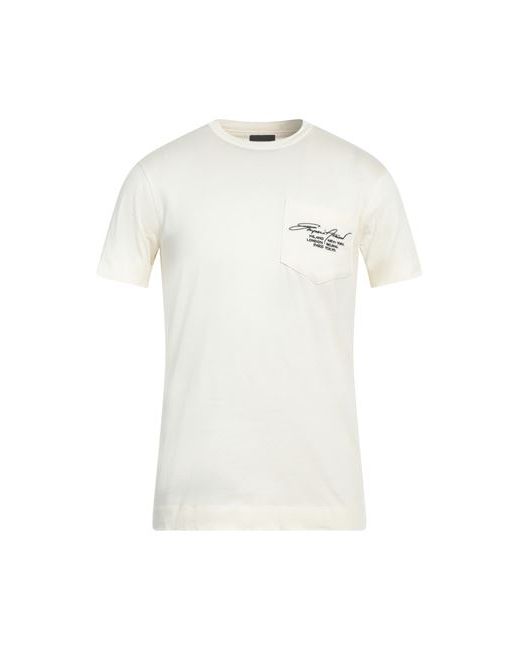 Emporio Armani Man T-shirt Ivory Cotton