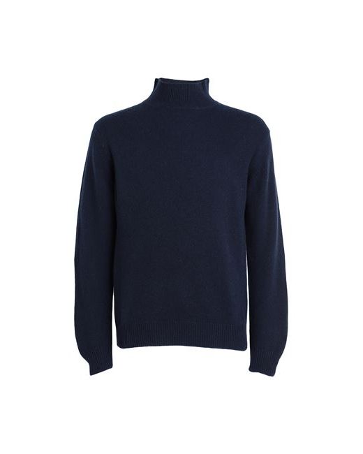 Rifò Clemente Man Turtleneck Midnight Recycled cashmere wool