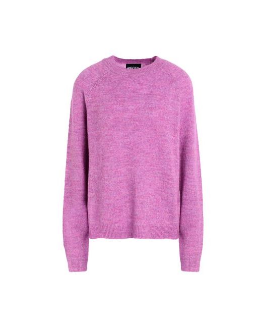 Pieces Sweater Mauve Recycled polyester Polyester Acrylic Elastane