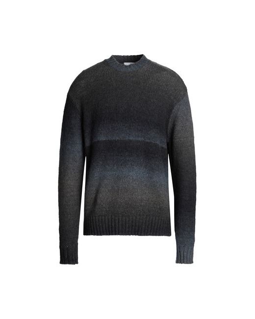 Selected Homme Man Sweater Slate Wool Recycled polyester nylon