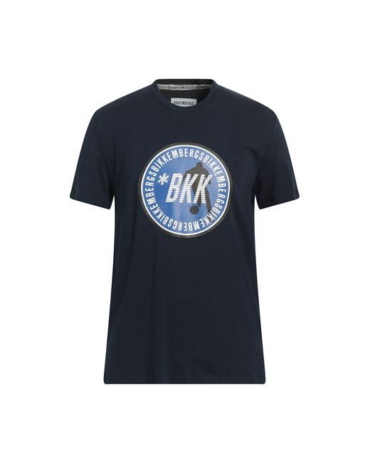 Bikkembergs Man T-shirt Midnight Cotton Elastane