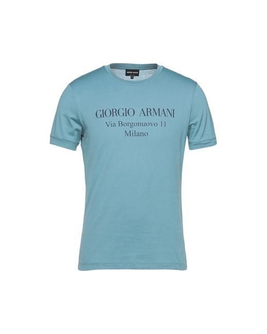 Giorgio Armani Man T-shirt Sky Cotton