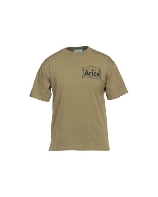 Aries Man T-shirt Military Cotton